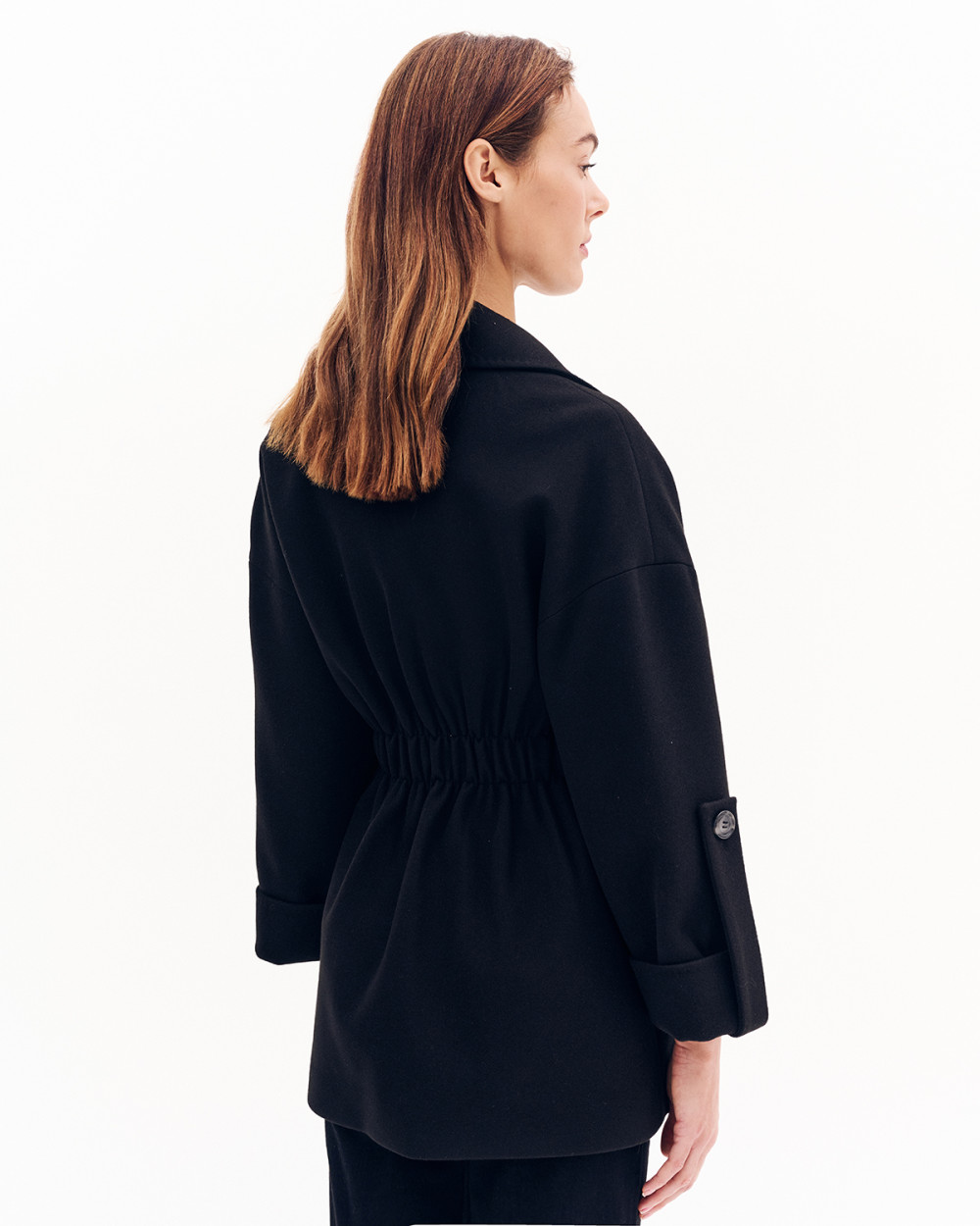 Παλτό κοντό με ζώνη