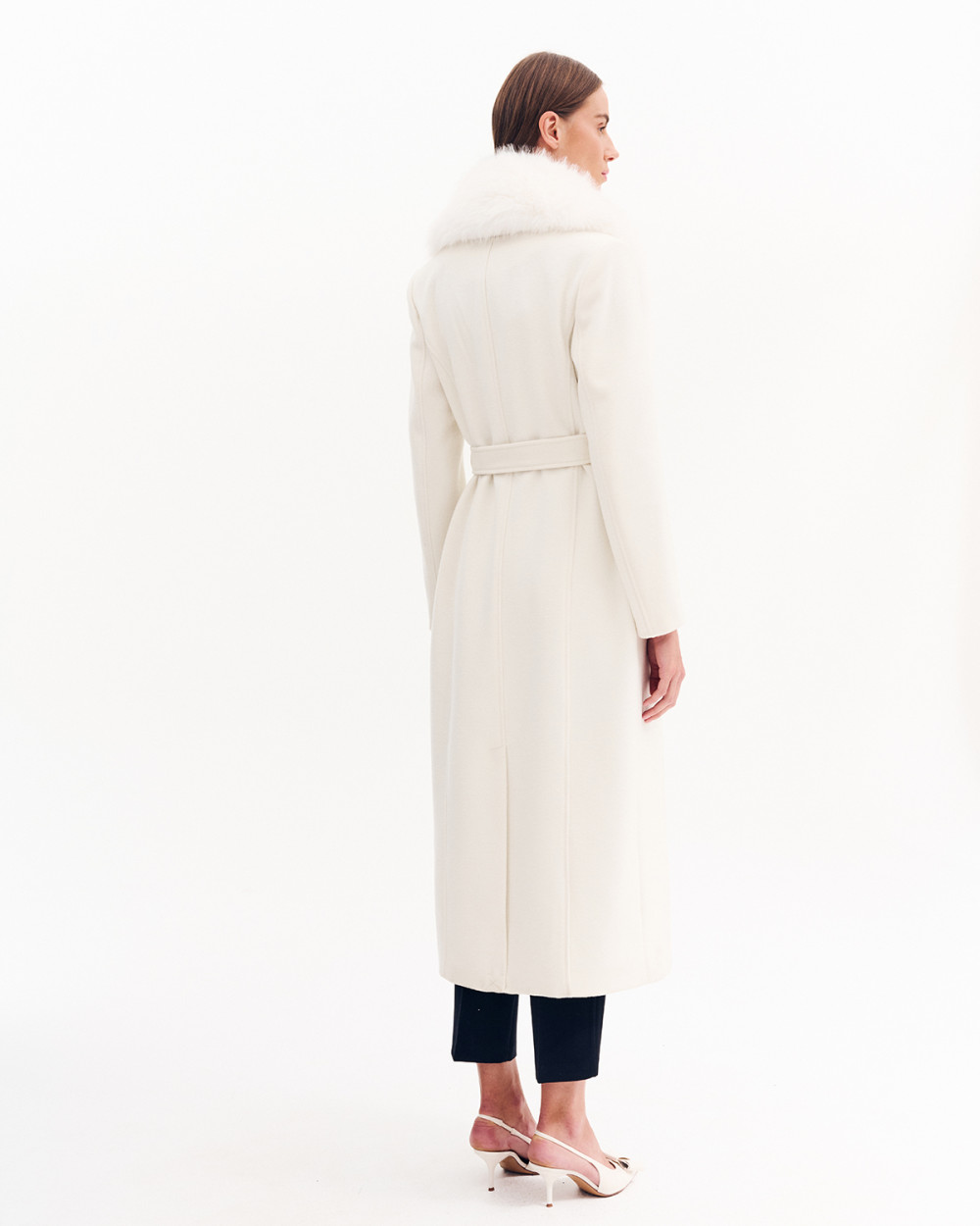 Παλτό μακρύ με ζώνη