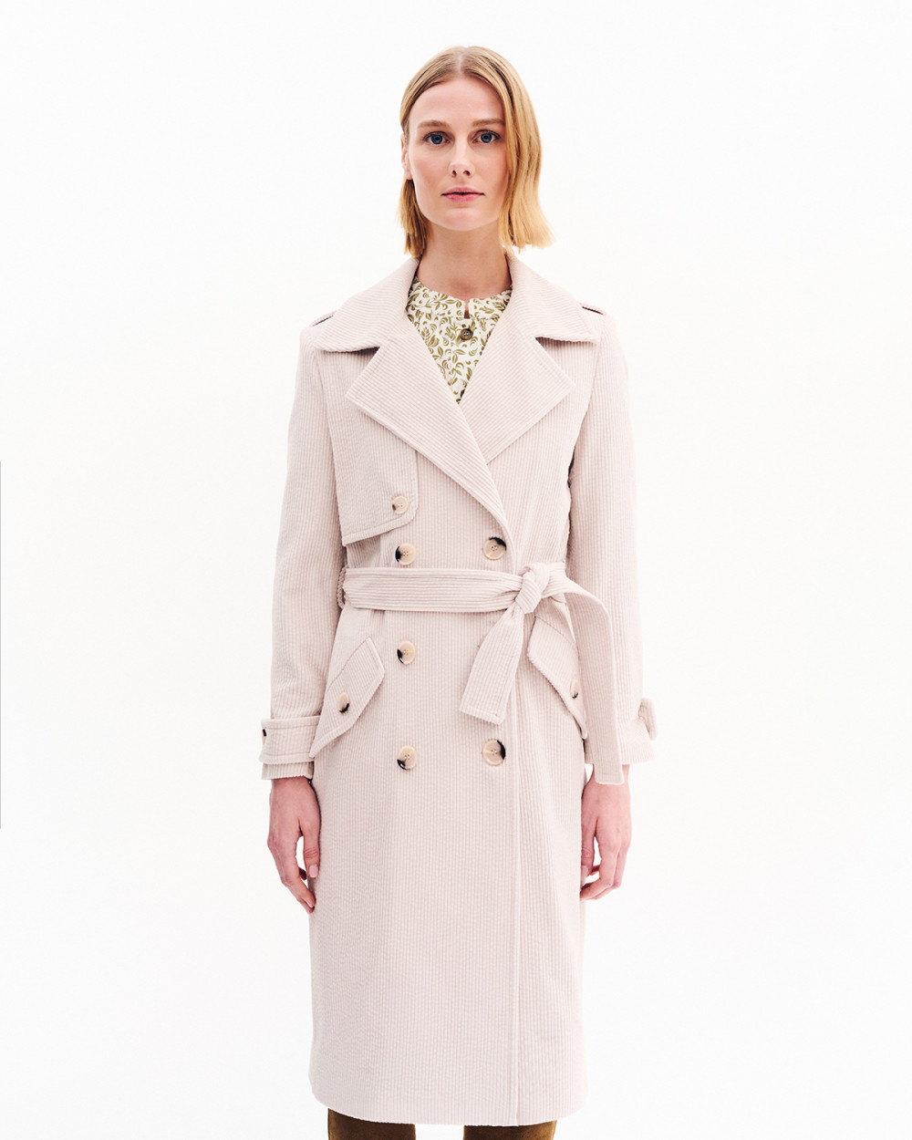 Καπαρντίνα μακριά κοτλέ Case Study