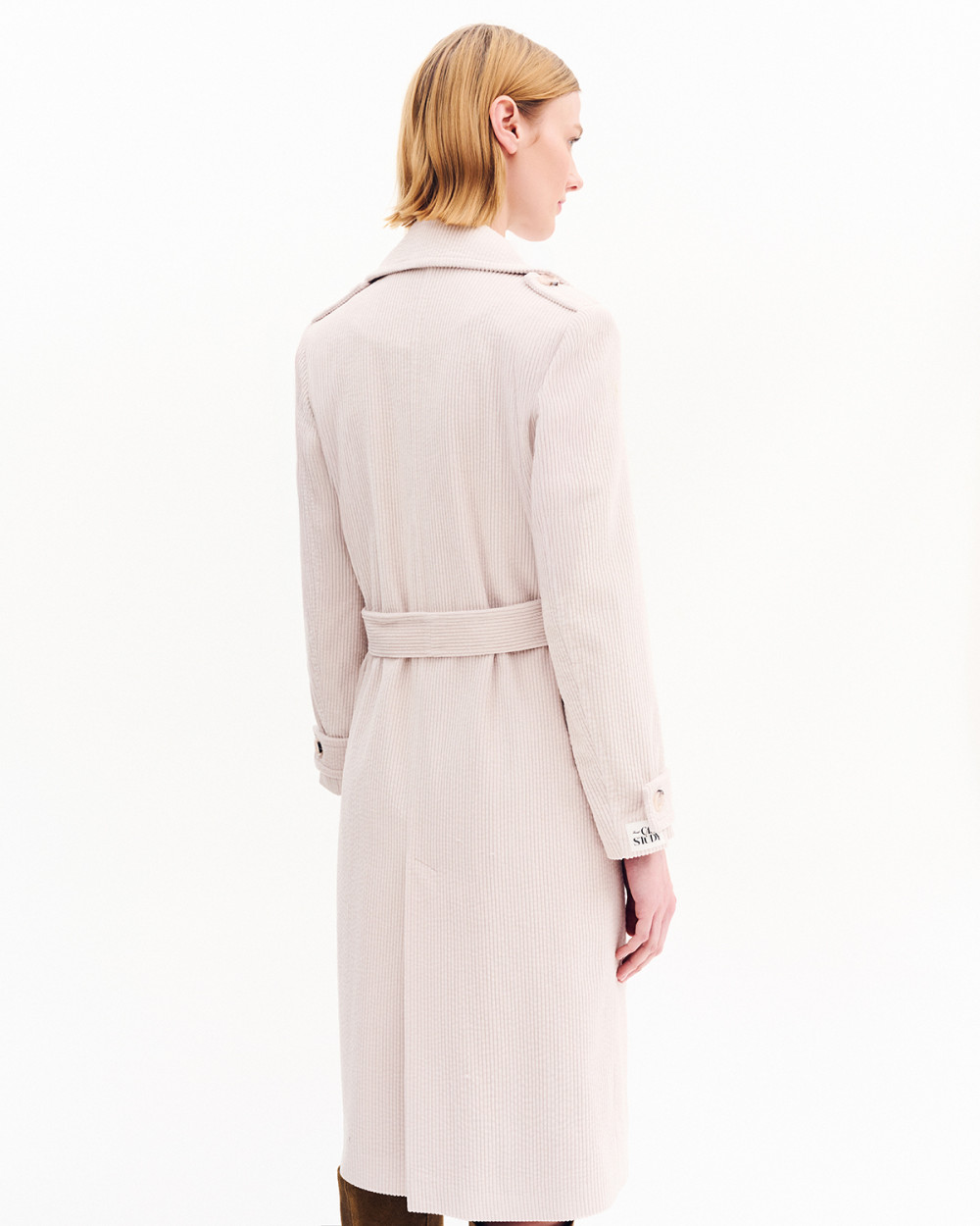 Καπαρντίνα μακριά κοτλέ Case Study