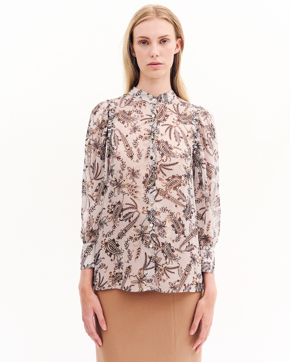 Πουκάμισο με μάο γιακά