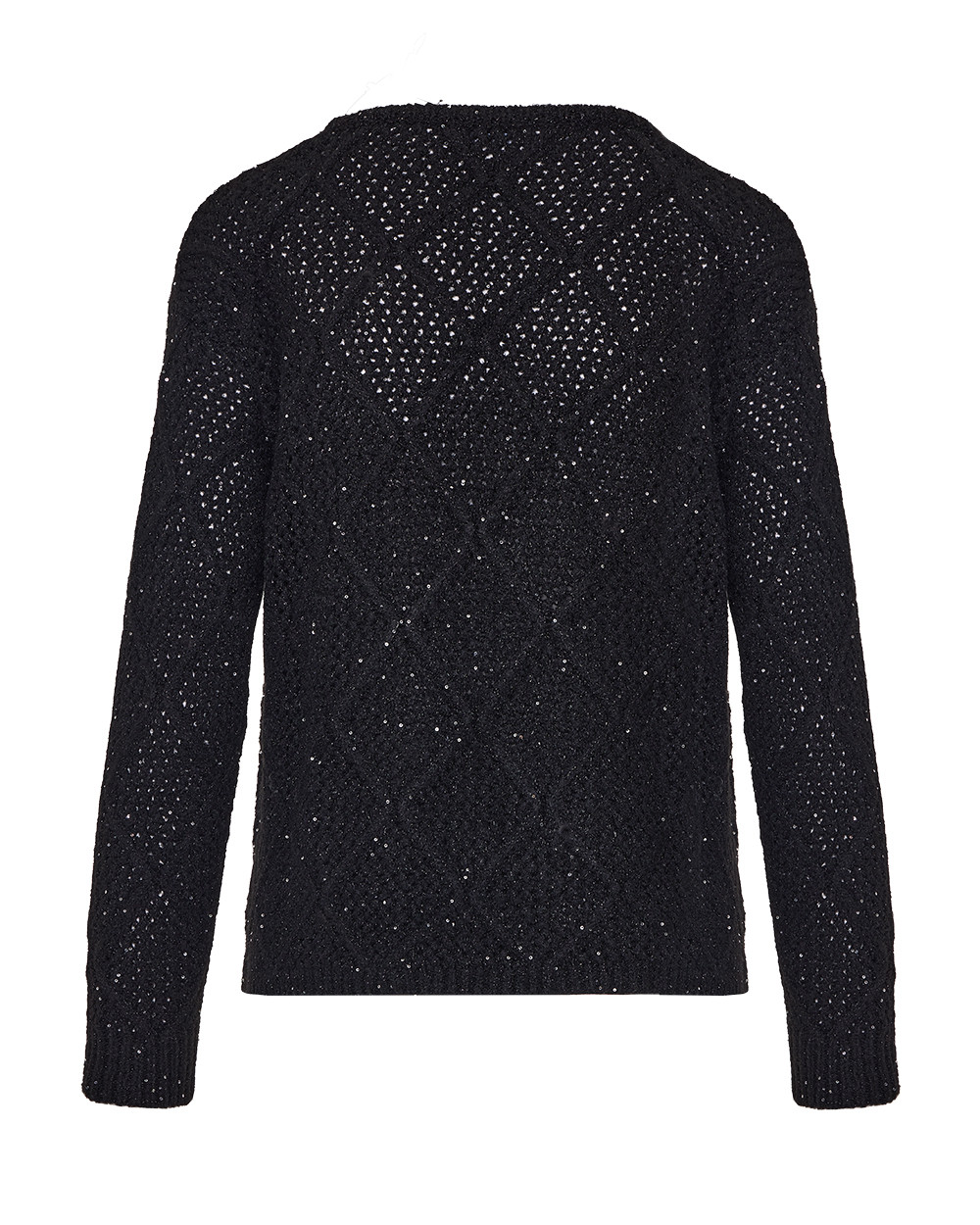 Πλεκτή μπλούζα με λάμψη