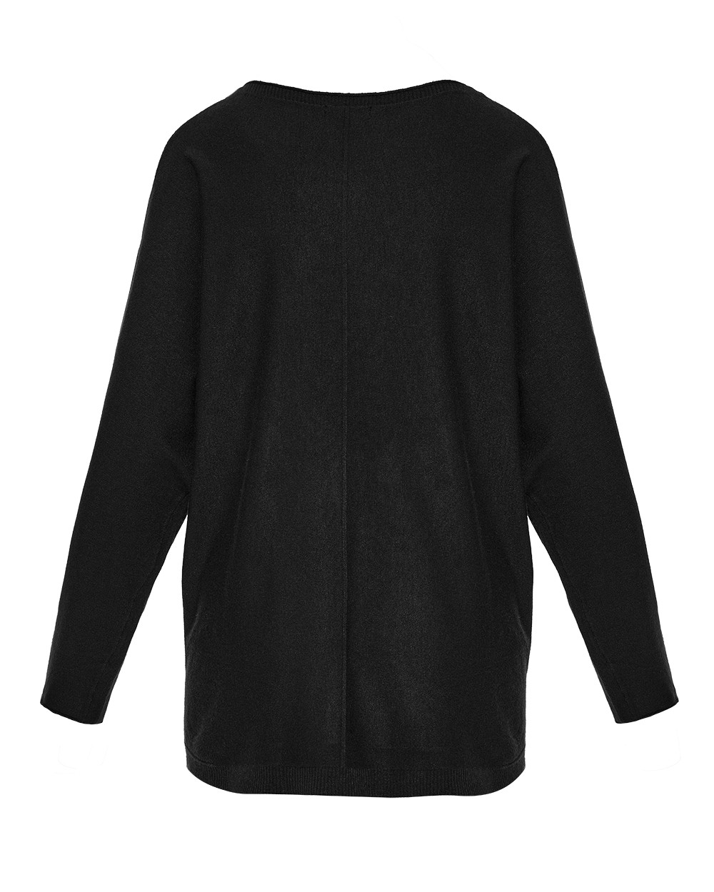 Πλεκτή μπλούζα σε άνετη γραμμή