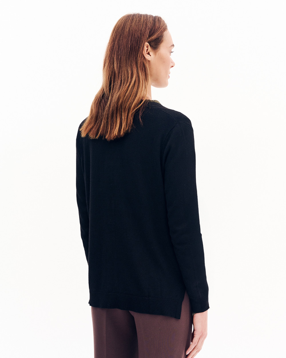 Πλεκτή ζακέτα με κουμπιά