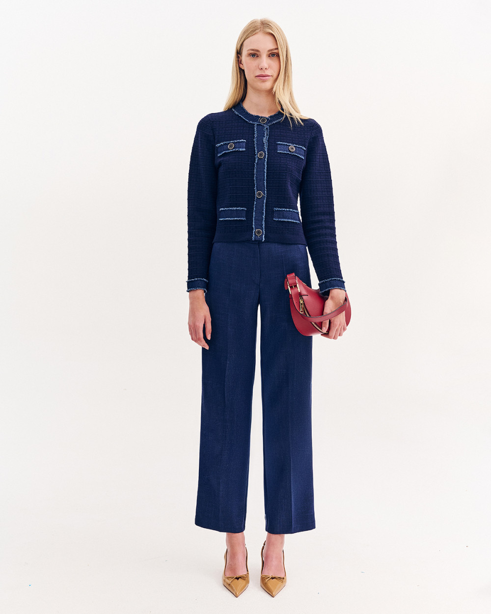 Πλεκτή ζακέτα