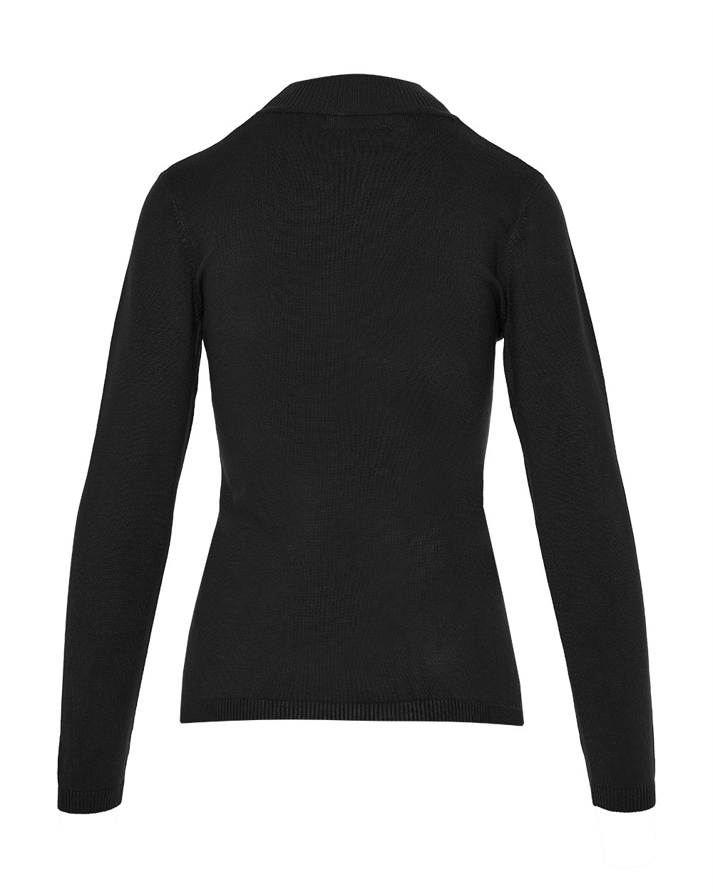 Πλεκτή μπλούζα με χαμηλό ζιβάγκο