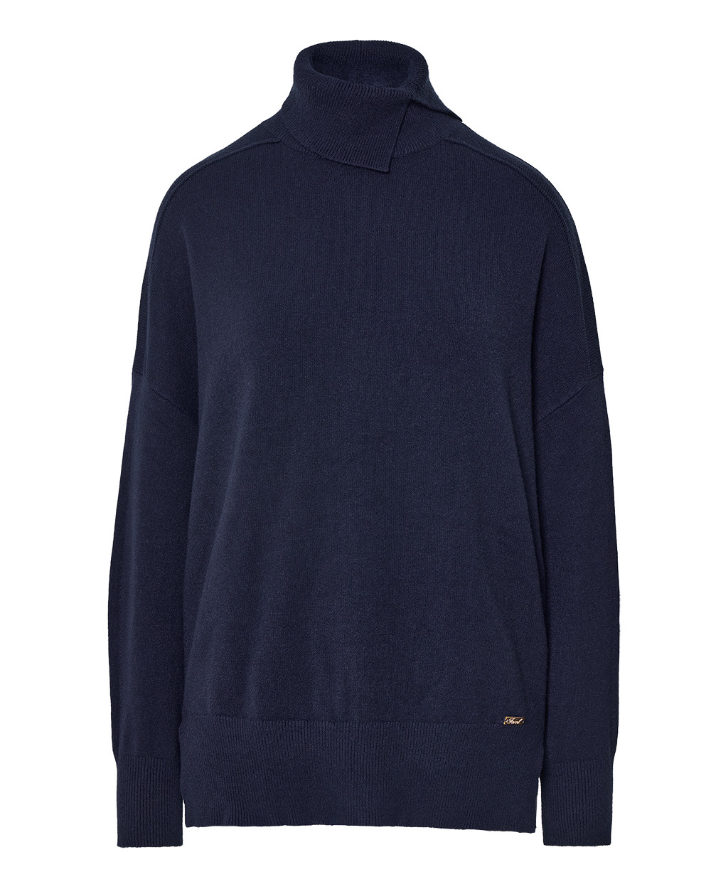 Πλεκτό ζιβάγκο με σκίσιμο