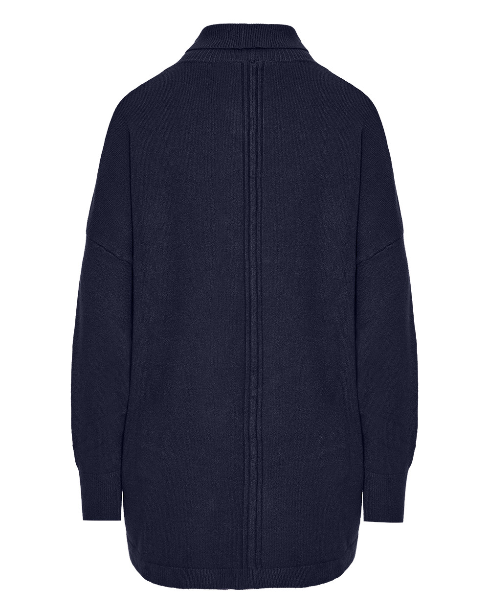 Πλεκτό ζιβάγκο με σκίσιμο