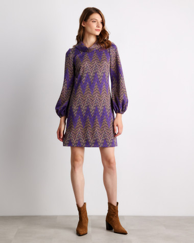 Φόρεμα σε γεωμετρικό μοτίβο
