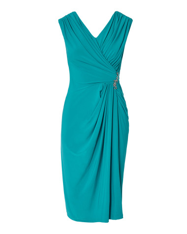 Φόρεμα κρουαζέ αμπιγιέ