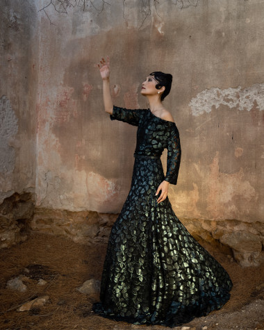 Φόρεμα maxi δαντέλα Forel by Vassilis Zoulias