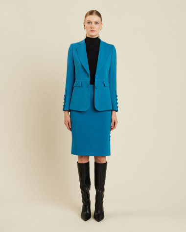 Φούστα pencil κρεπ