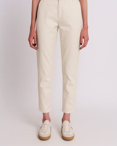 Παντελόνι cigarette με λάστιχο