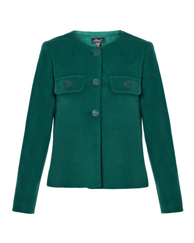 Σακάκι κοντό με πατ τσέπες