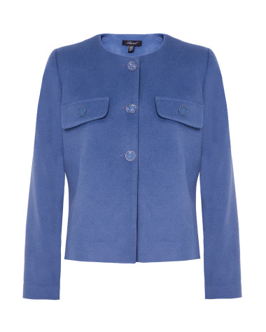 Σακάκι κοντό με πατ τσέπες