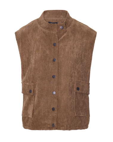 Γιλέκο αμάνικο κοτλέ