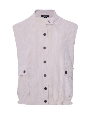 Γιλέκο αμάνικο κοτλέ