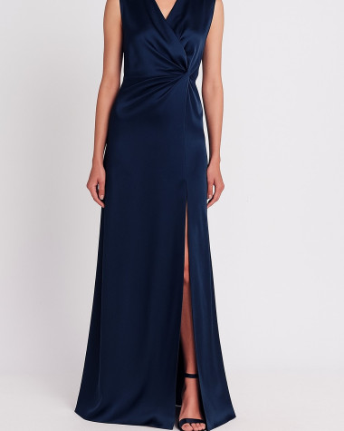 Φόρεμα satin maxi