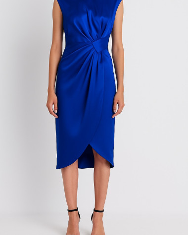 Φόρεμα satin midi