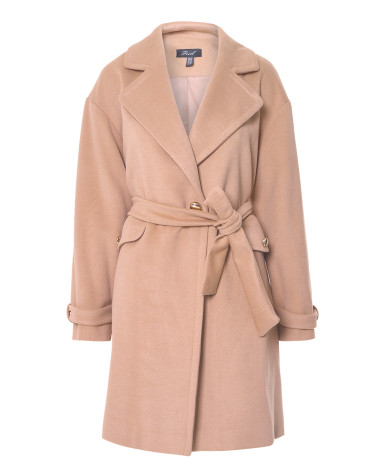 Παλτό με ζώνη