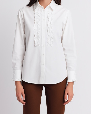 Πουκάμισο με βολάν