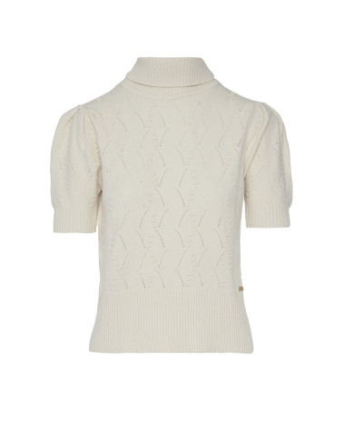 Basic πλεκτή μπλούζα ζιβάγκο