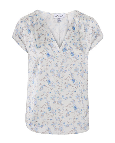 Μπλούζα satin floral
