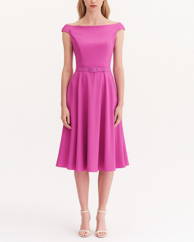 Φόρεμα κλος satin midi