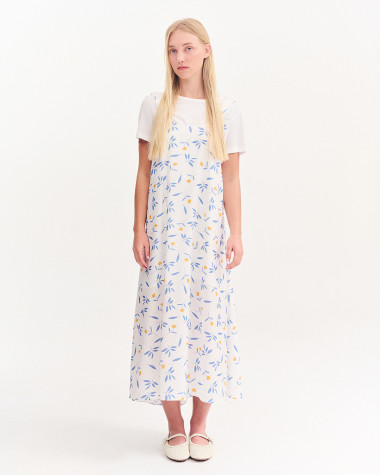 Φόρεμα floral με T-shirt Case Study