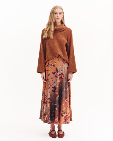 Φούστα floral midi Case Study