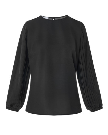 Μπλούζα με πλισέ μανίκια