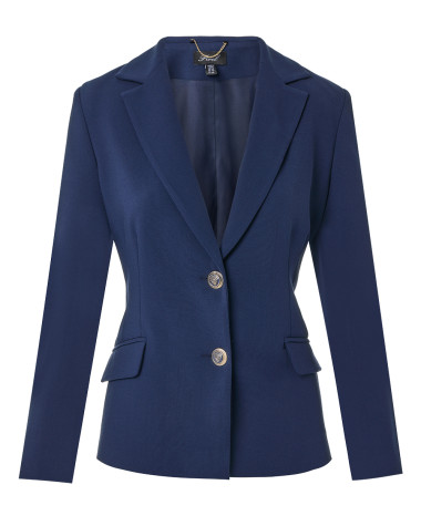 Σακάκι κρεπ μεσάτο κοντό