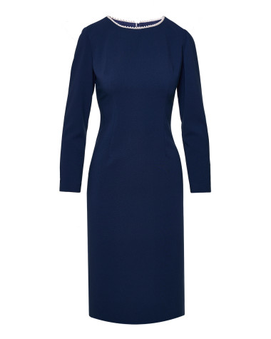 Φόρεμα με πέρλες pencil