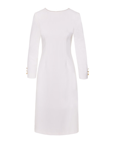 Φόρεμα με πέρλες pencil