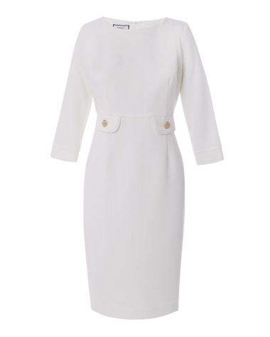 Φόρεμα κρεπ pencil