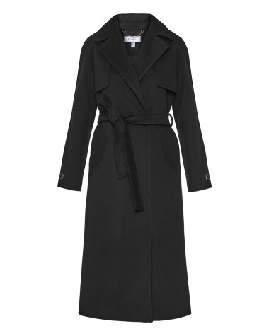 Παλτό μακρύ με γιακά