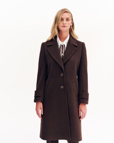 Παλτό σε ίσια γραμμή