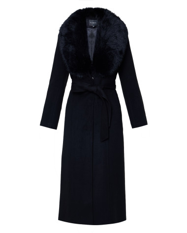 Παλτό μακρύ με ζώνη