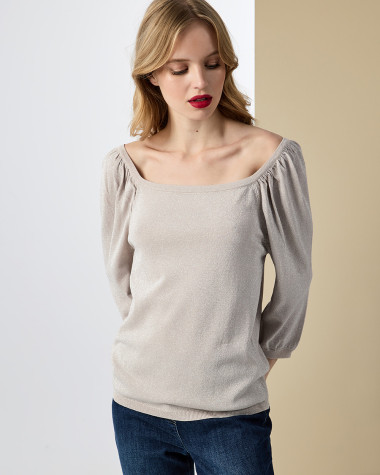 KNITTED BLOUSE