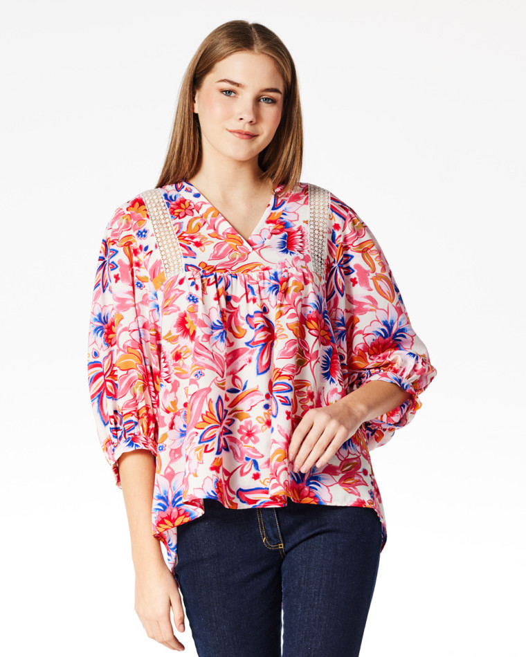 Μπλούζα floral