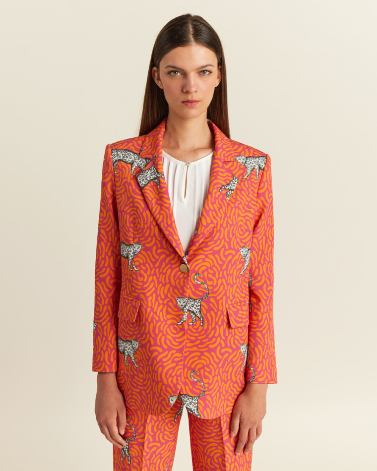 Σακάκι animal print