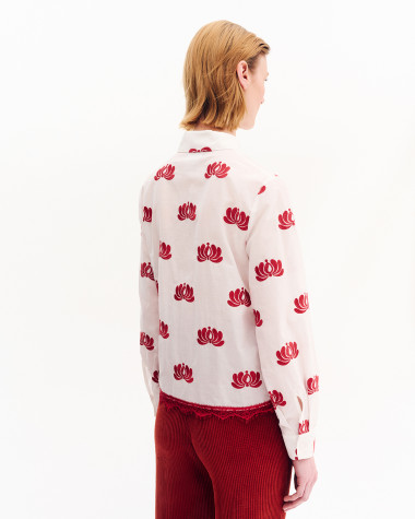 Πουκάμισο με κέντημα crop Case Study